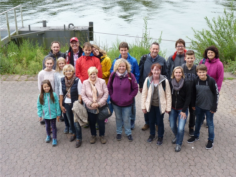 Sie hatten viel Spaß beim Tagesausflug auf dem Neckar und in Heidelberg